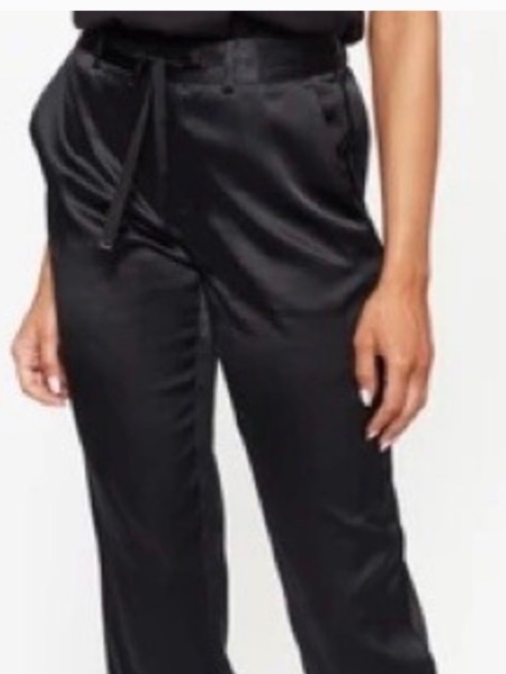 Cami NYC 100% silk pants large
